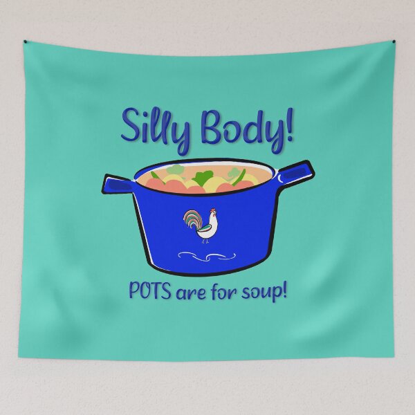Item preview, ¡LAS OLLAS son para sopa! designed and sold by Nimmy Rinon.