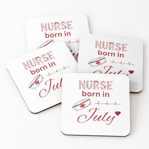 Item preview, Nurse Born in July designed and sold by DuchessNursDsgn.