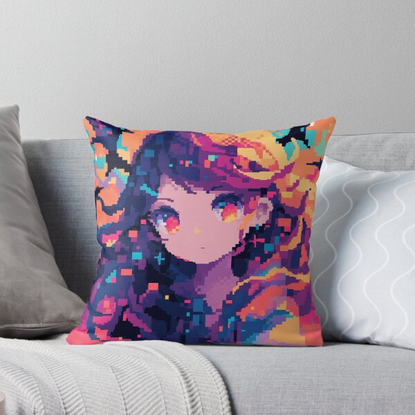 Item preview, Anime Pixel Glitch Dragon Girl designed and sold by Cratbat.