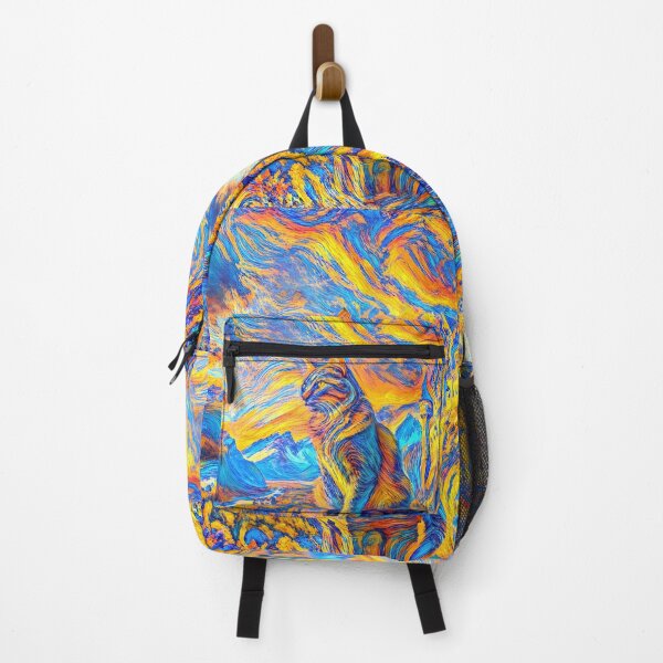 Item preview, Stylised castle and cat. DeepDream designed and sold by blackhalt.