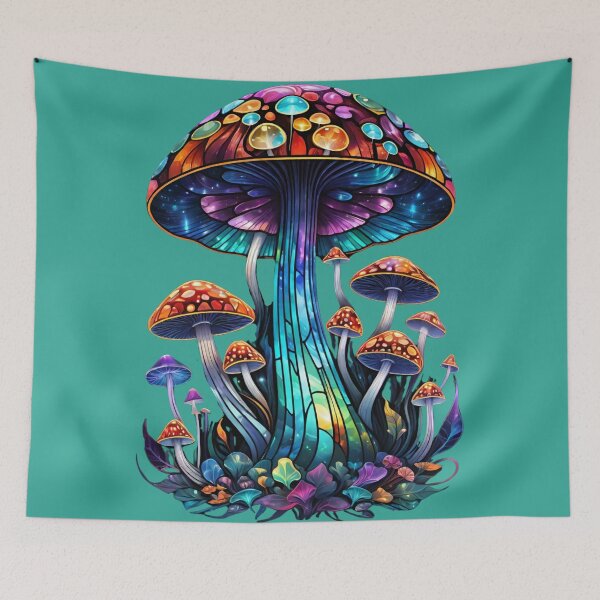 Item preview, Enchanted Magic Mushroom Forest designed and sold by Digital-Fusion.