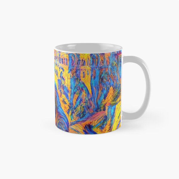 Item preview, Stylised castle and cat. DeepDream designed and sold by blackhalt.