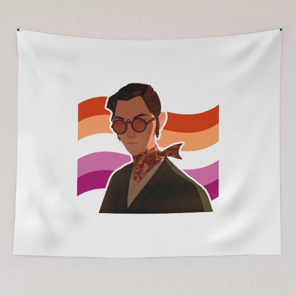 Item preview, mizu lesbian flag blue eye samurai designed and sold by asdjflaj.