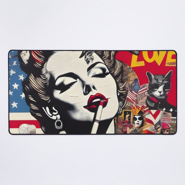 Item preview, Americana Dreams in Pop Art Hues designed and sold by ramboe.