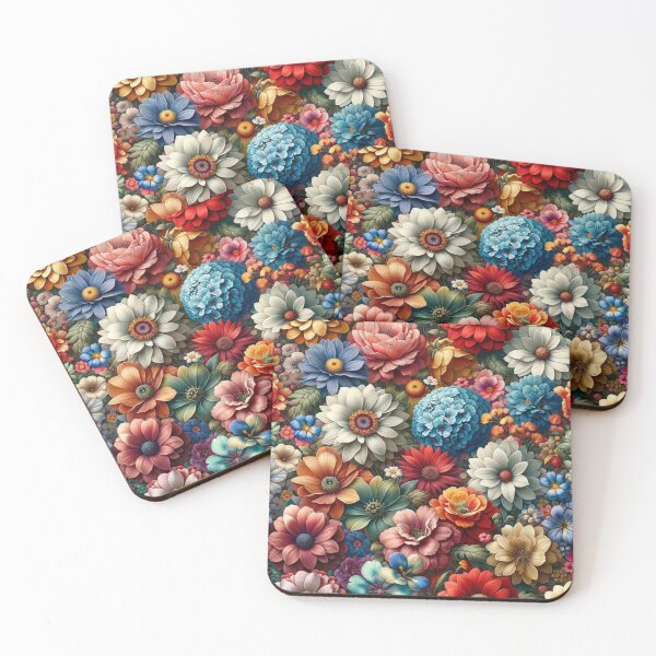 Item preview, Bouquet of Textured Blossoms designed and sold by Pattrenonly.