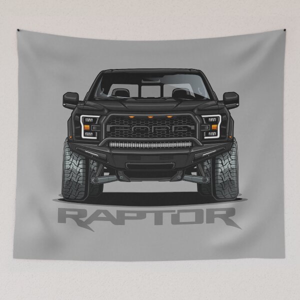 Item preview, F-150 SVT Raptor (Agate Black Metallic) designed and sold by JioojiProject.