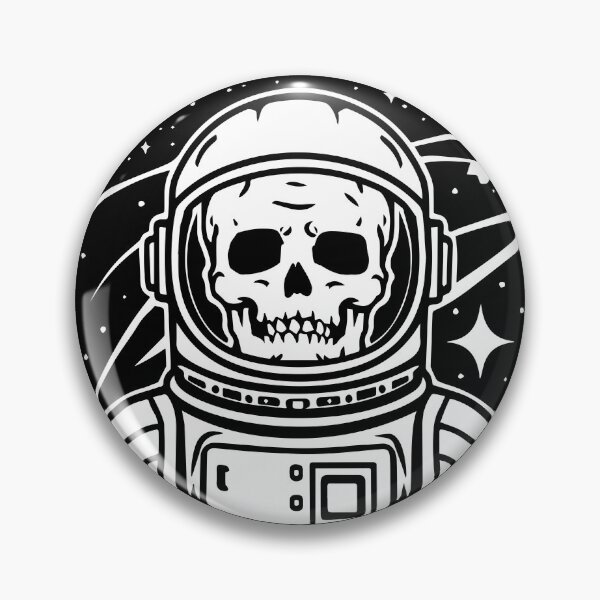Item preview, Skull in an astronaut designed and sold by Timegraf.