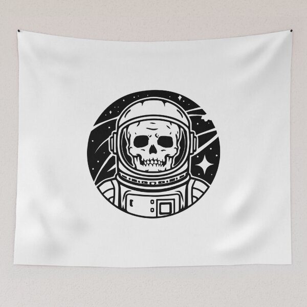 Item preview, Skull in an astronaut designed and sold by Timegraf.