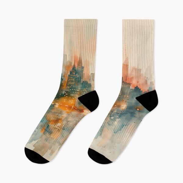 Item preview, Watercolor Cityscape designed and sold by MNSY.