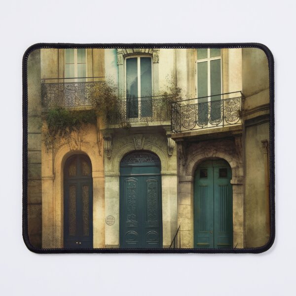 Item preview, Doors and Windows. Paris Door. Old Door. Vintage Door. Blue Door. Green Door. Cute House designed and sold by maxa0109.