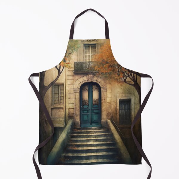 Item preview, Paris Door. Old Door. Vintage Door. Blue Door. Green Door. Autumn Door designed and sold by maxa0109.