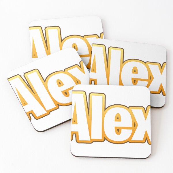 Artikelvorschau, Alex-Textaufkleber entworfen und verkauft von Sticktle.