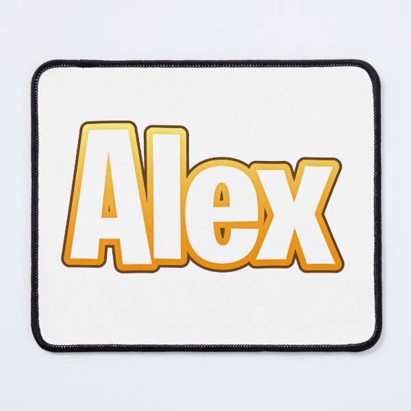 Item preview, Alex text sticker designed and sold by Sticktle.