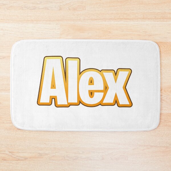 Artikelvorschau, Alex-Textaufkleber entworfen und verkauft von Sticktle.