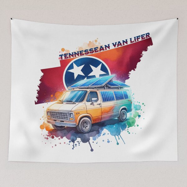Item preview, Tennessean Van Lifer - Watercolor  designed and sold by MapleV.