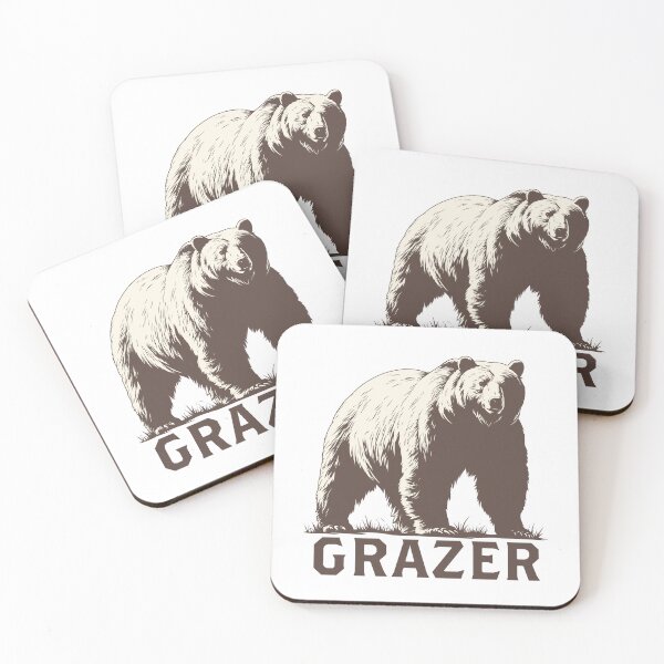 Item preview, Grazer bear designed and sold by aphian.
