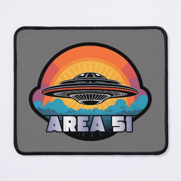 Item preview, UFO at Area 51 designed and sold by TheArtOfPat.