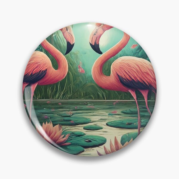 Item preview, Flamingo Flock: Dive into Colorful T-Shirt Designs designed and sold by Leo digital art.