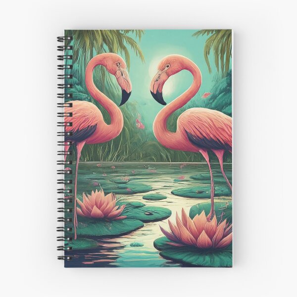 Item preview, Flamingo Flock: Dive into Colorful T-Shirt Designs designed and sold by Leo digital art.