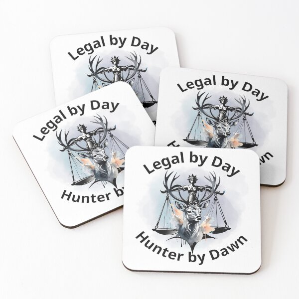 Item preview, Legal by Day; Hunter by Dawn - A Design that Speaks Your Truth! designed and sold by ArchVibe.