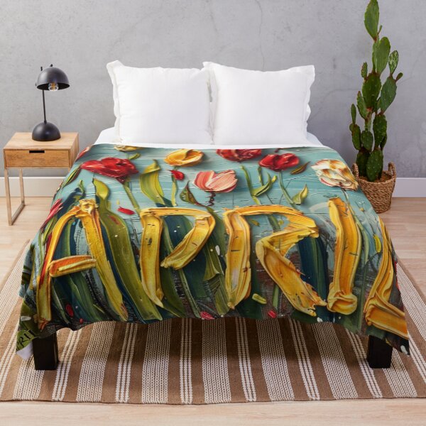 Item preview, Tulip April: Typography with Floral Charm designed and sold by Ace Apparel Attire.