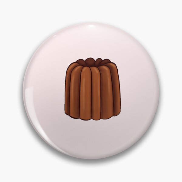 Item preview, Cannelé - Digital Sweet French Bordelais Pastry designed and sold by RoutesAndRoses.