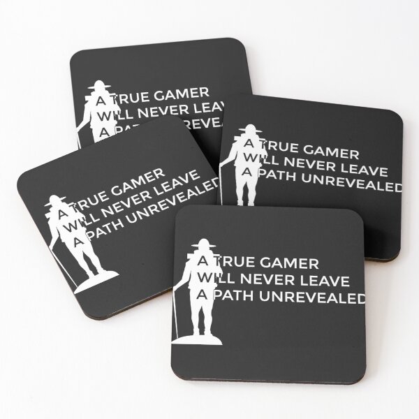 Item preview, A True Gamer Will Never Leave A Path Unrevealed  designed and sold by JohnHoltgre.