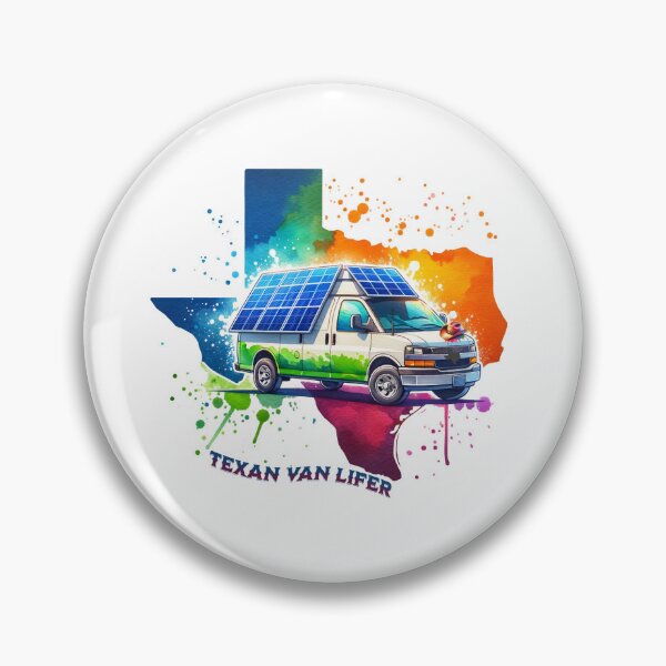 Item preview, Texan Van Lifer - Watercolor designed and sold by MapleV.