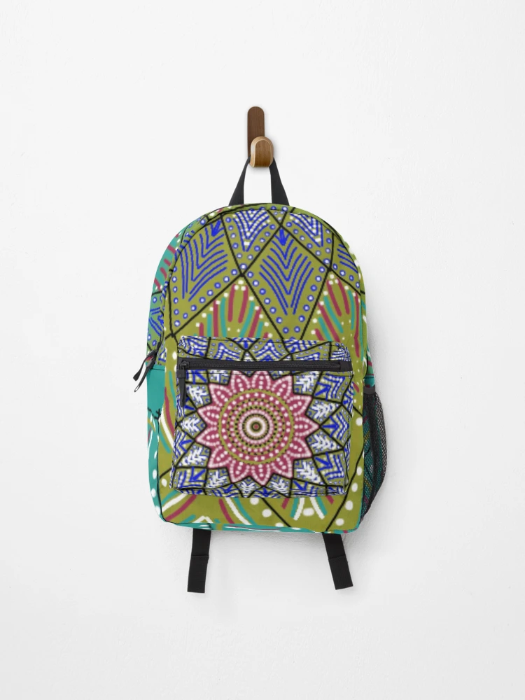 Thumbnail 1 of 3, Backpack, Color Petals designed and sold by Shells Designs.