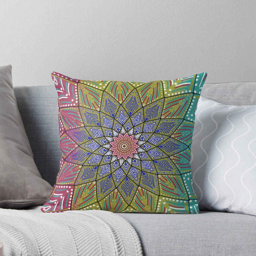Item preview, Throw Pillow designed and sold by BomShellsDesign.