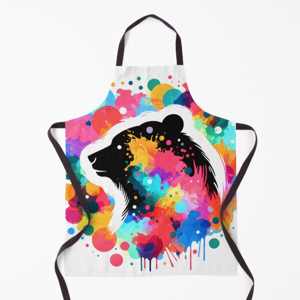 Item preview, Color Splash Bear designed and sold by ChrisButler.