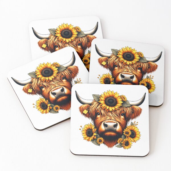 Item preview, Cute Scottish Highland Cow - Digital Art designed and sold by HEERYAK.