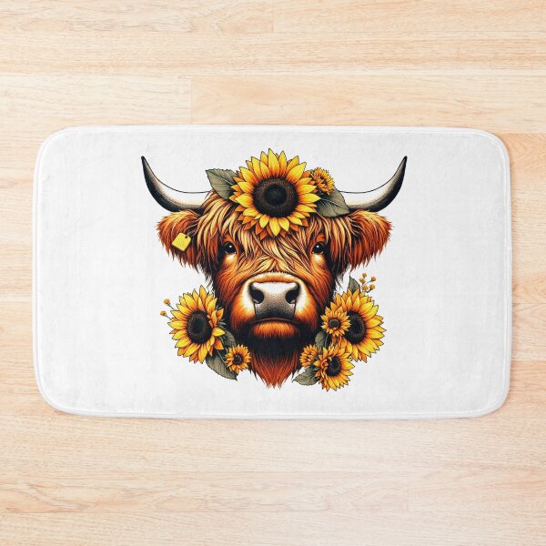 Item preview, Cute Scottish Highland Cow - Digital Art designed and sold by HEERYAK.