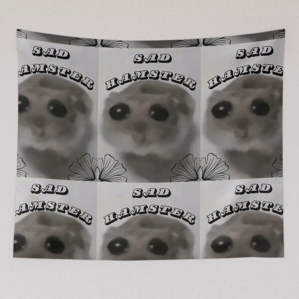 Item preview, Sad Hamster TikTok Meme designed and sold by Magicalportrait.