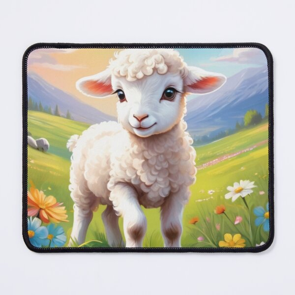 Item preview, Cute little lamb in a decorative vintage Easter egg. designed and sold by SaraSumi.