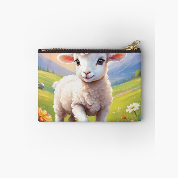 Item preview, Cute little lamb in a decorative vintage Easter egg. designed and sold by SaraSumi.