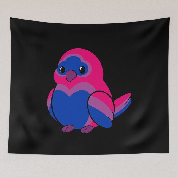 Item preview, Bisexual Pride Bird designed and sold by JaxNaBox.