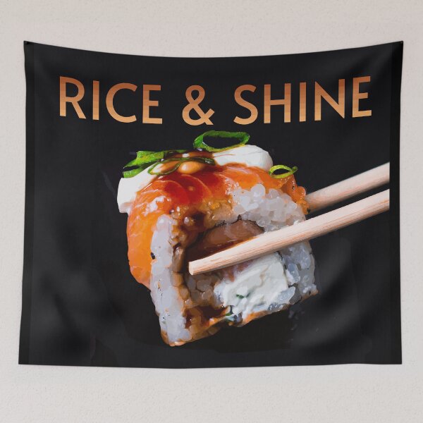 Item preview, Sushi Rice Pun designed and sold by CyberWindow.