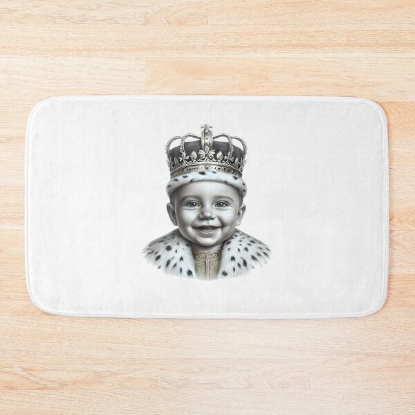 Item preview, First kingdom - Cute baby is smiling on his throne designed and sold by NovaMode.