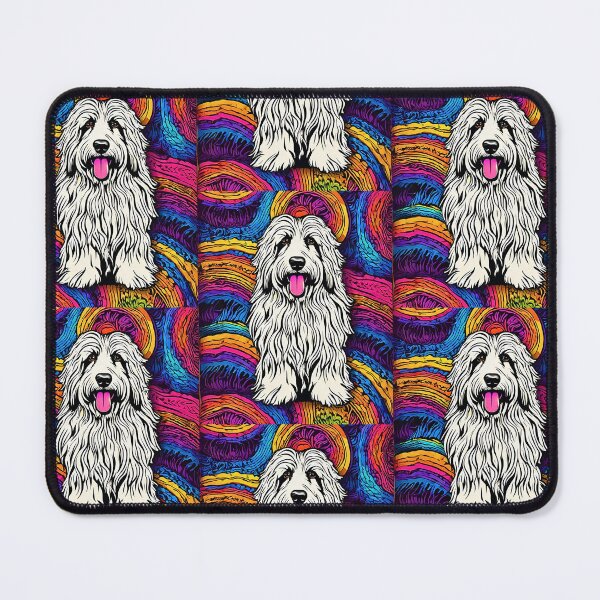 Item preview, Psychedelic Polish Lowland Sheepdog designed and sold by Fredster1966.