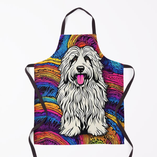 Item preview, Psychedelic Polish Lowland Sheepdog designed and sold by Fredster1966.