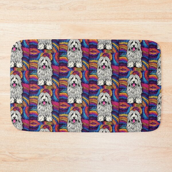 Item preview, Psychedelic Polish Lowland Sheepdog designed and sold by Fredster1966.