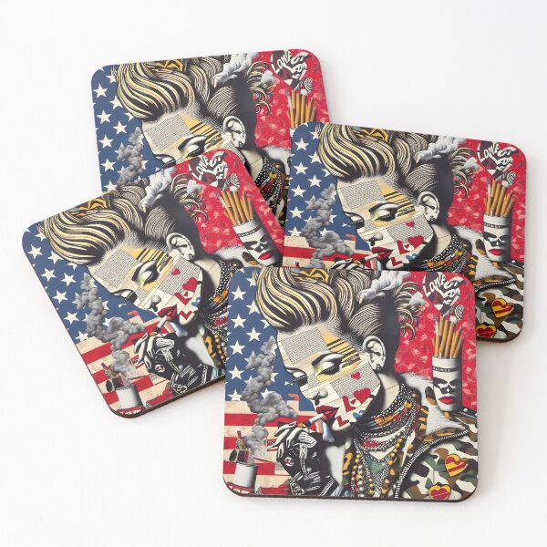 Artikelvorschau, Americana Dreams in Pop Art Hues 2 entworfen und verkauft von ramboe.