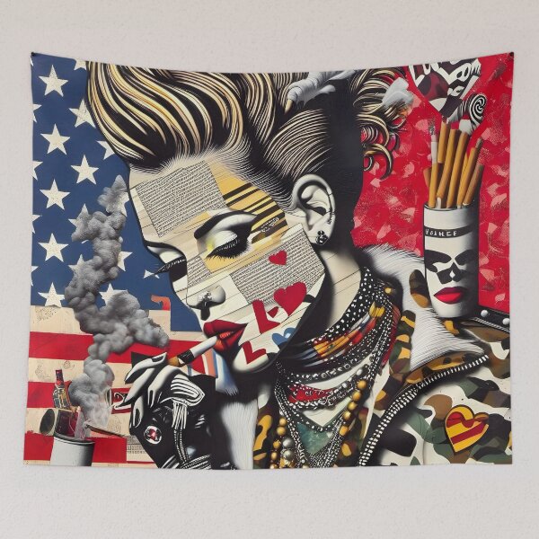 Item preview, Americana Dreams in Pop Art Hues 2 designed and sold by ramboe.