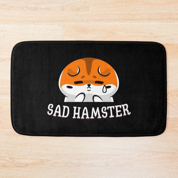 Item preview, Sad hamster funny character designed and sold by VibeStyleShop.