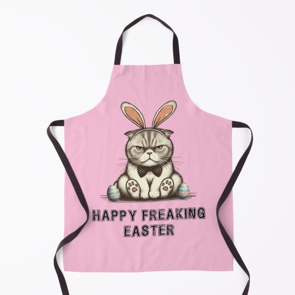 Item preview, Sarcastic Easter Cat designed and sold by HeadTurningArt.