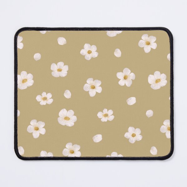 Item preview, Summer ditsy white floral print designed and sold by pinkyfish1010.