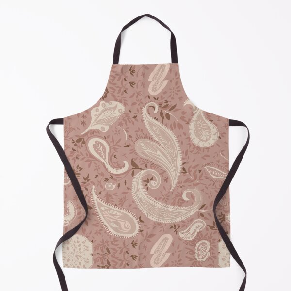 Item preview, eamless pattern featuring light pink paisley shapes on a slightly darker pink background. designed and sold by Daksh28.