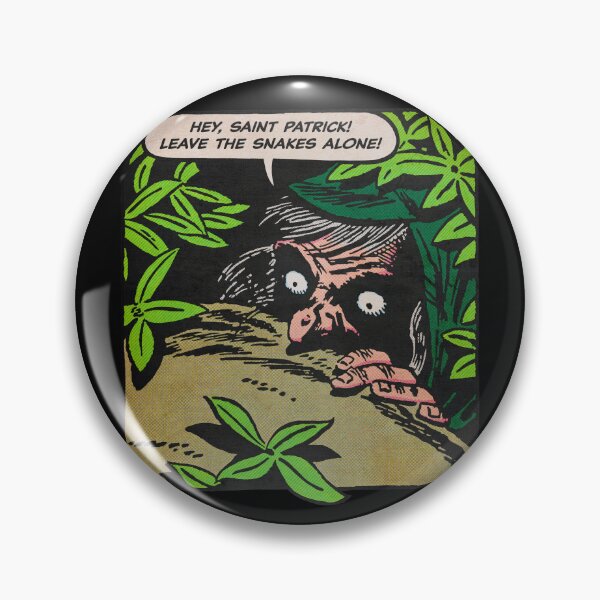 Item preview, St Patricks Day Vintage Witch (Pulp Halftone) designed and sold by LapinMagnetik.
