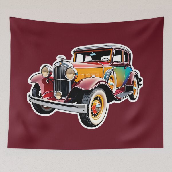 Item preview, Vintage Classic Car  designed and sold by TheArtOfPat.